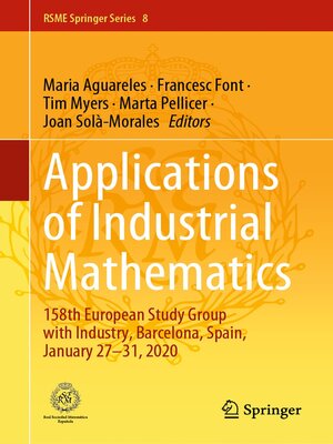 cover image of Applications of Industrial Mathematics